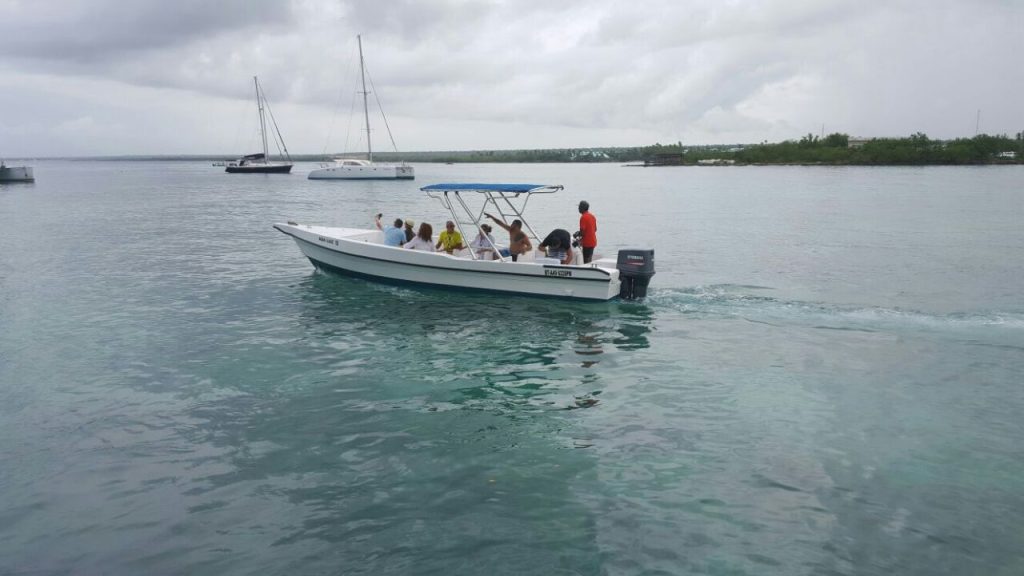 Private speedboat rental to Saona island