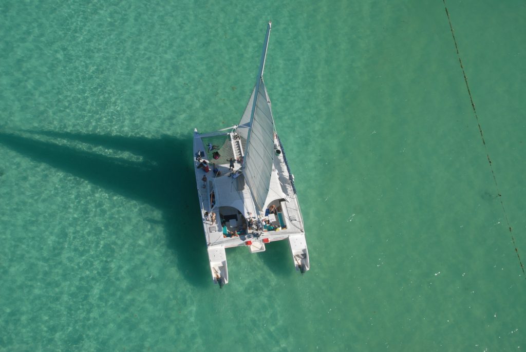 catamaran sailing rental charter private boat rental Punta Cana Dominican Republic