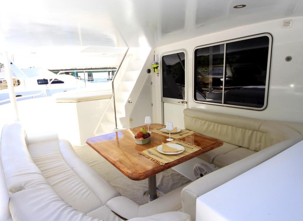 casa de campo private catamaran charter