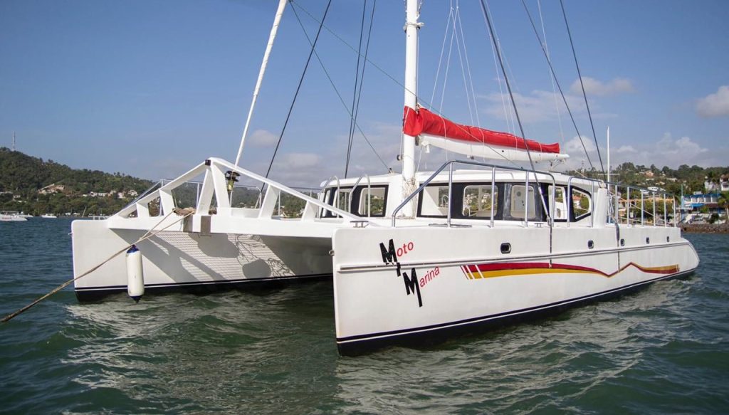 Private Catamaran Charters in Samana to Bacardi Island (cayo Levantado)