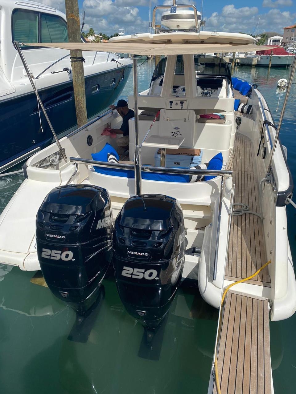 Private boat charter Cap Cana