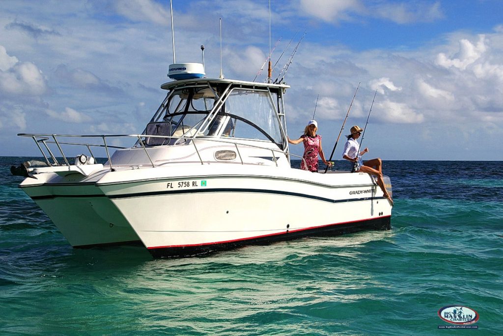 bottom-fishing-reef-charters-punta-cana-private-boat-front