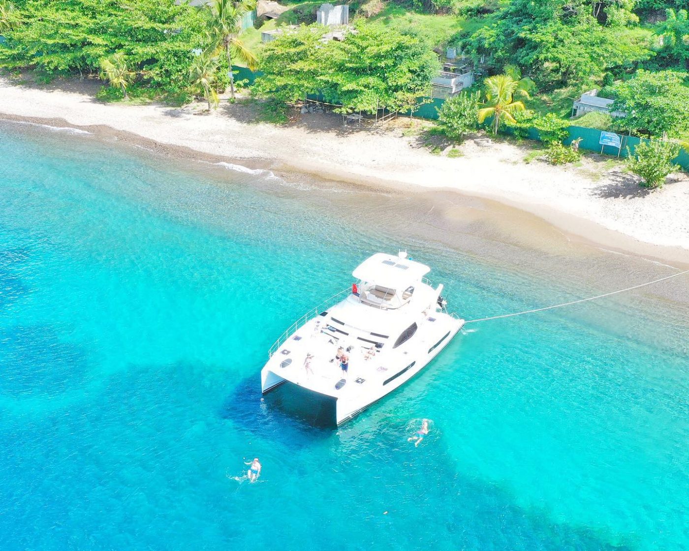 Saint Lucia Boat Rentals Luxury Power Catamaran Charters