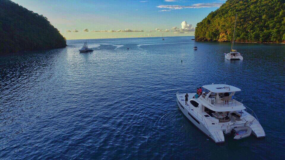 Saint Lucia Luxury Power Catamaran Charters - Boat Rentals
