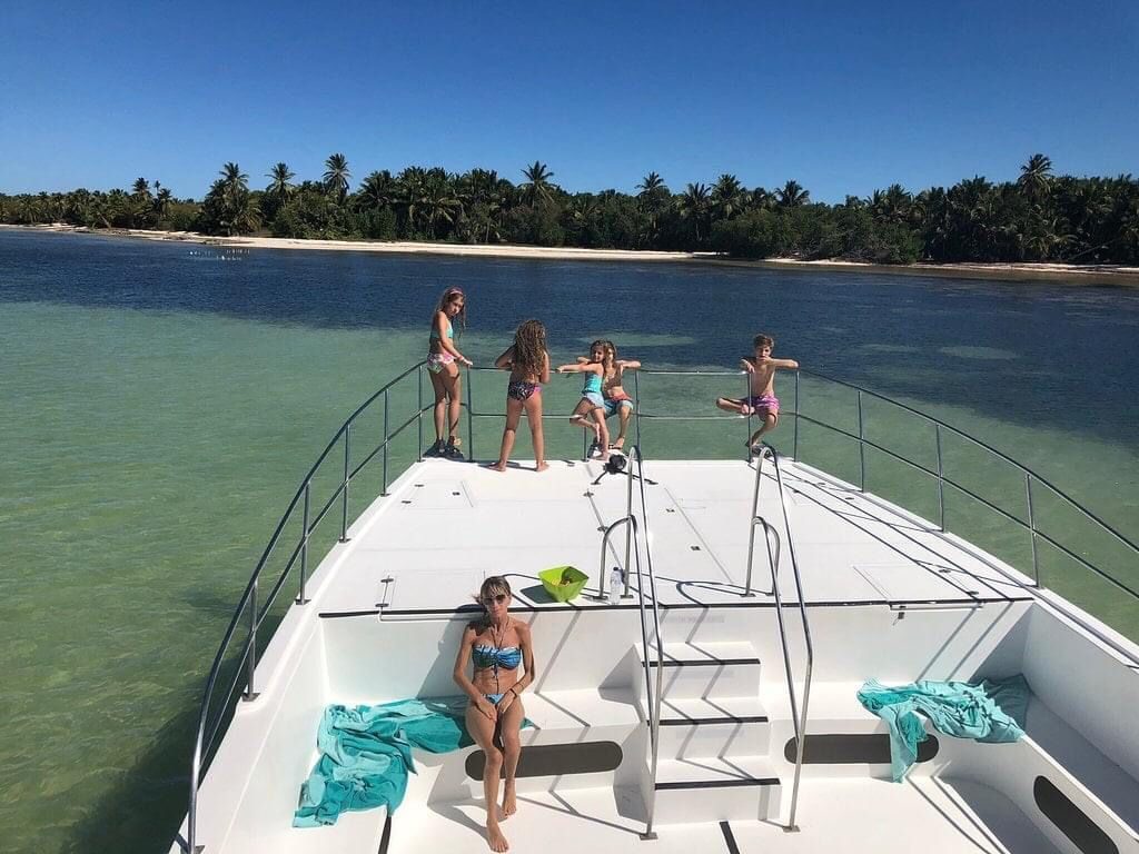 Private rental catamaran Bavaro in Punta Cana boat party