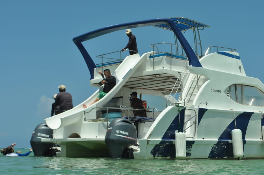 Private rental catamaran boat party in Punta Cana Bavaro