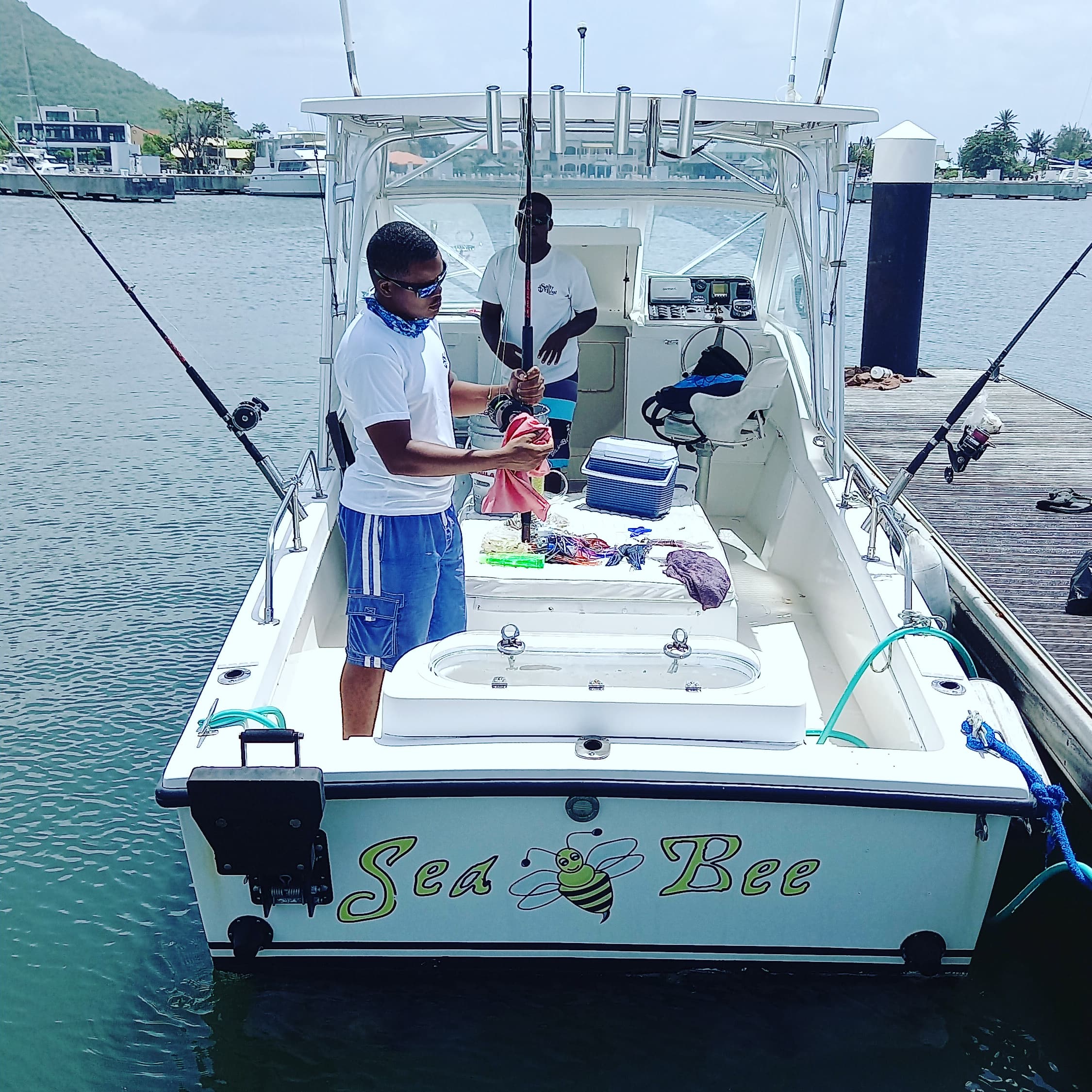 St. Lucia fish Boat