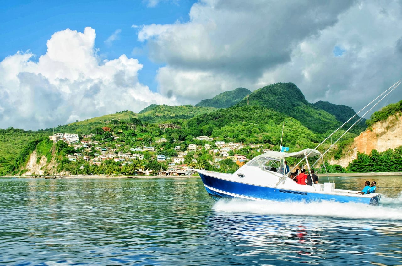 MotorBoat Charter in St Lucia