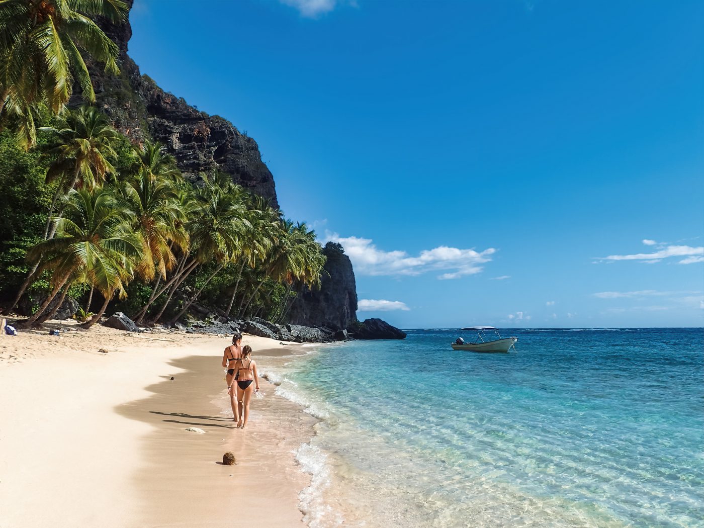 Beach Froton Samaná Domininican Repúblic