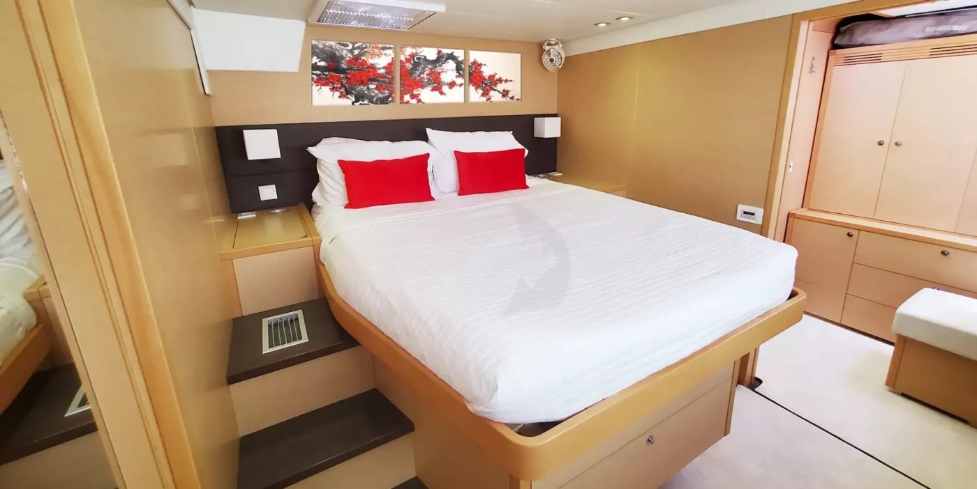 Private Luxury Catamaran Charter Exumas Bahamas cabin 2