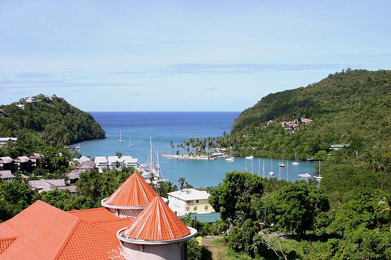Rent a boat to visit Saint Lucia