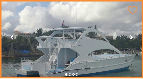 Catamaran for Private Charter to Saona Island or Catalina