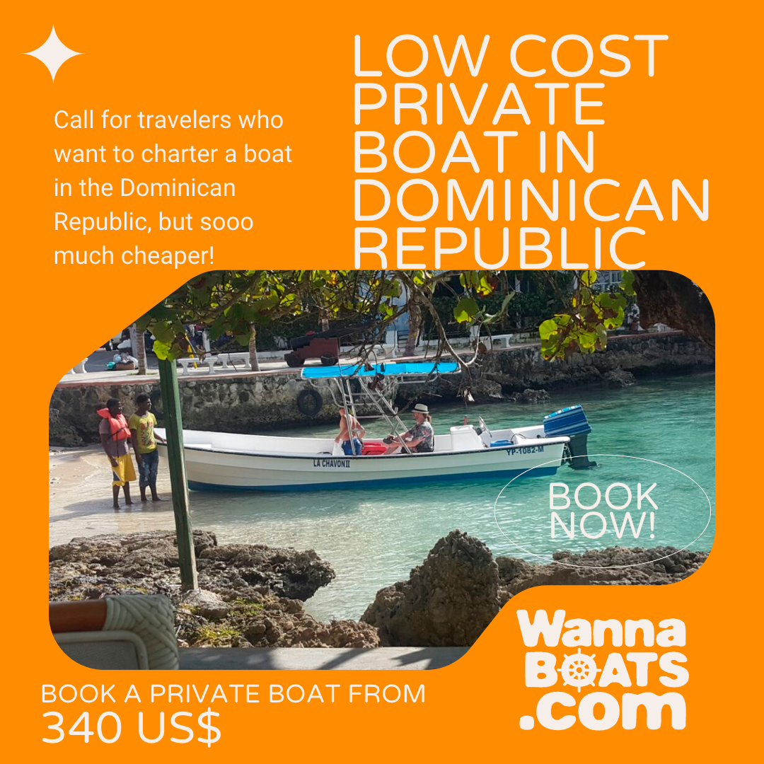 Last call for travelers who want to charter a boat in the Dominican Republic, but sooo much cheaper!