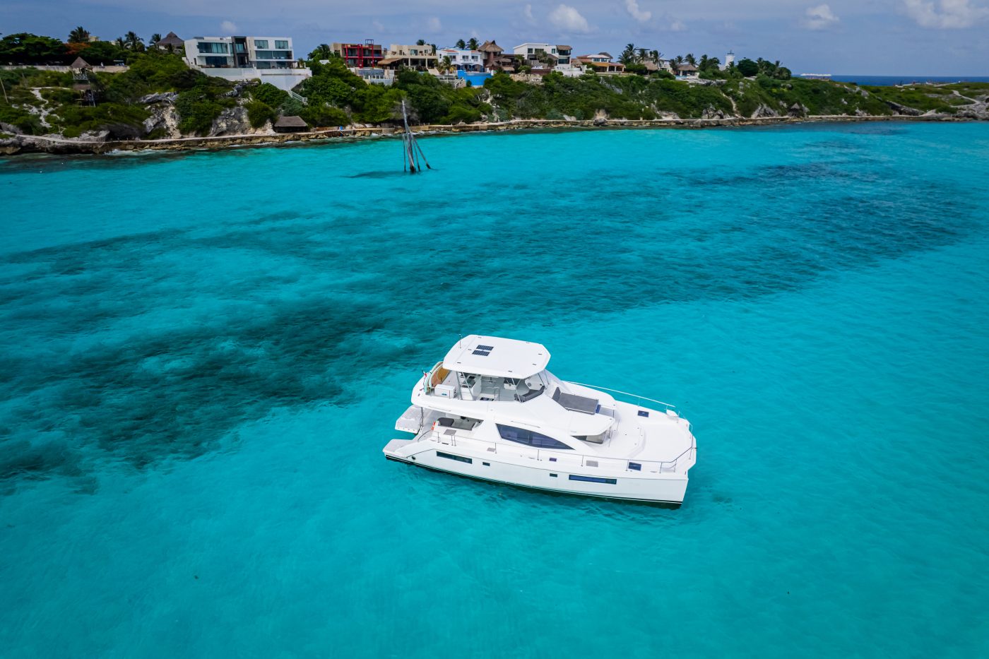 Leopard Catamaran for Luxury Yacht Charters and boat rentals Cancun