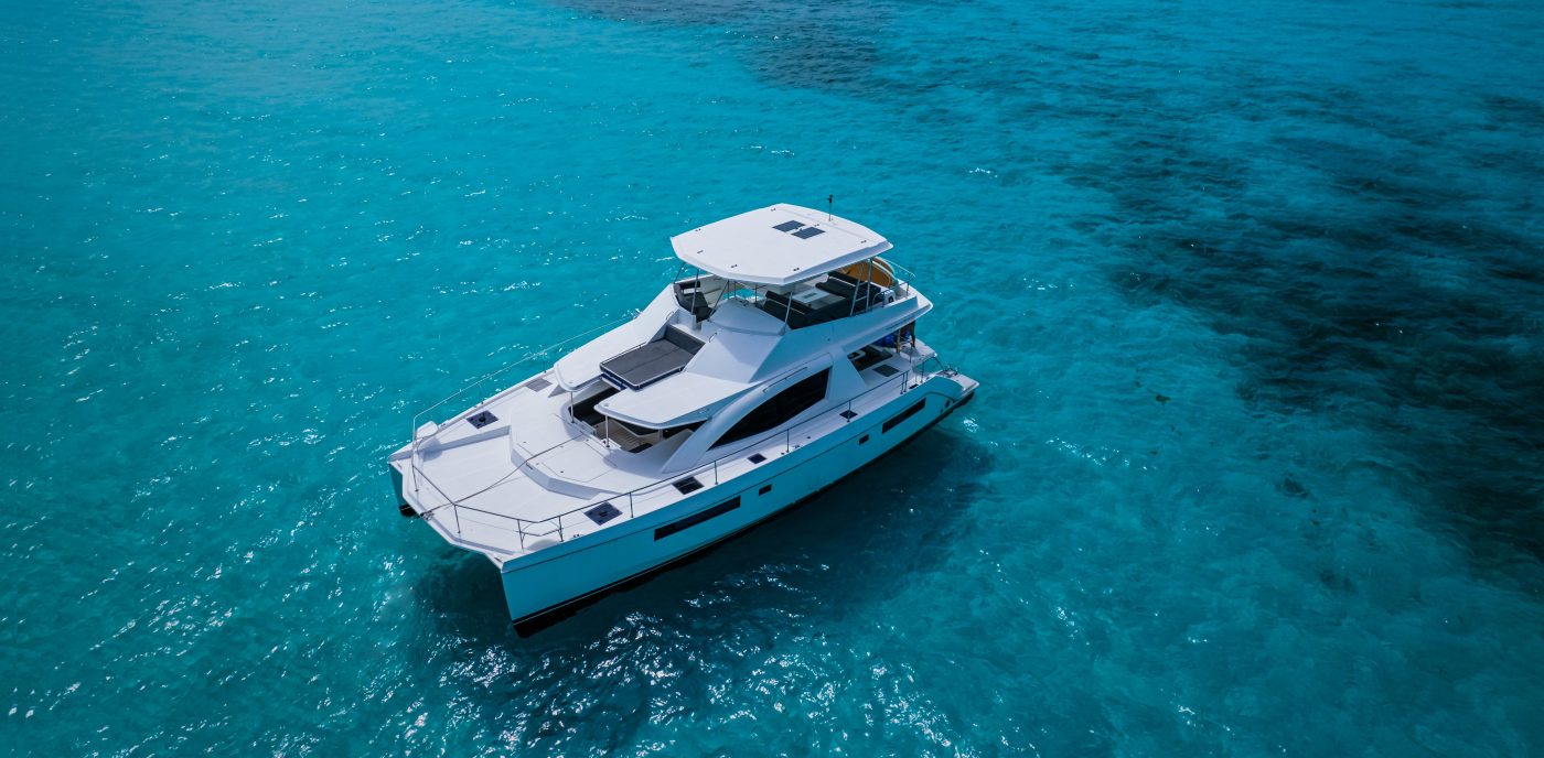 Leopard Catamaran for Luxury Yacht Charters from Cancun Holbox