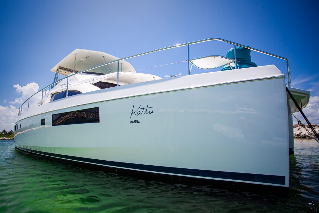 Leopard Catamaran for Luxury isla Mujeres Yacht Charters from Puerto Aventuras