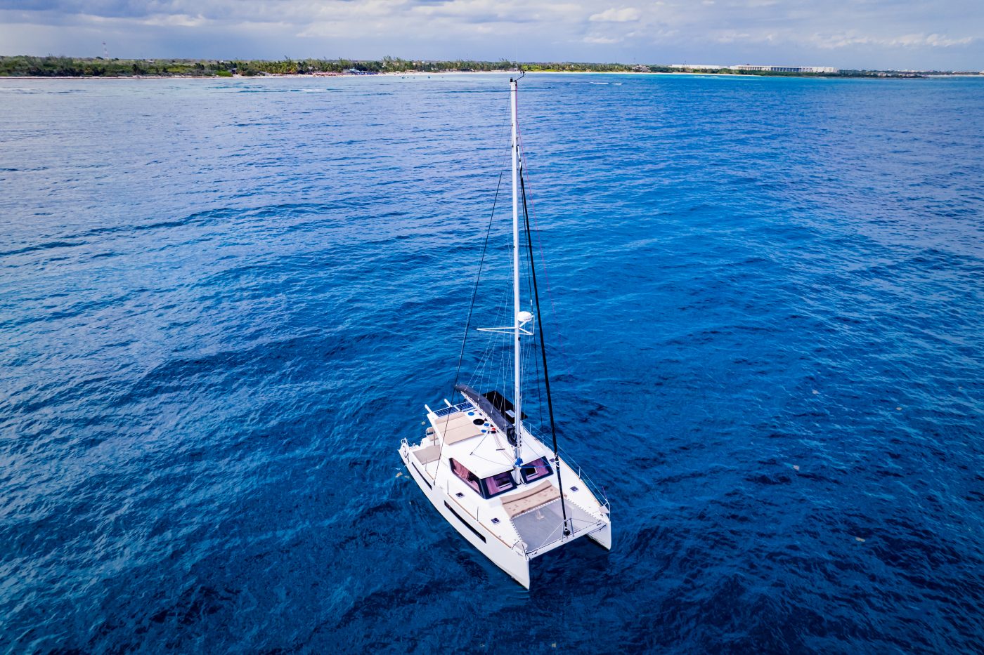 Private Catamaran Aventura Luxury Boat Charters in Tulum Riviera Maya