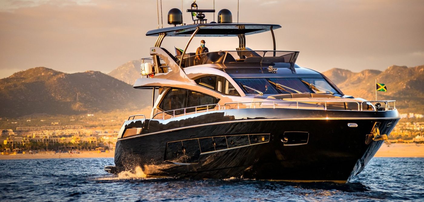 Luxury 80' Sunseeker Yacht for Private Charters in Cabo San Lucas
